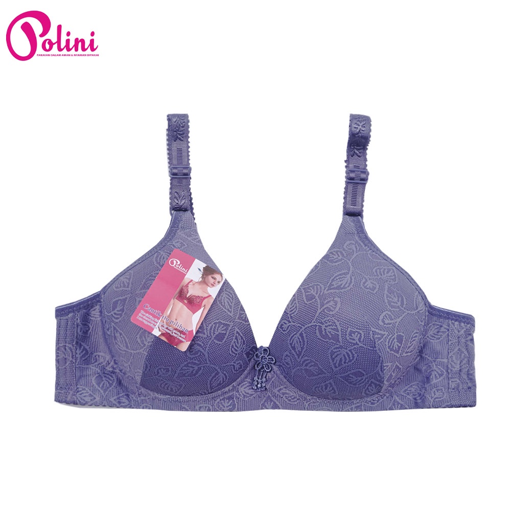 Jual Polini Bra Wanita Push Up Tanpa Kawat Pakaian Dalam Bh Kait 3 G649