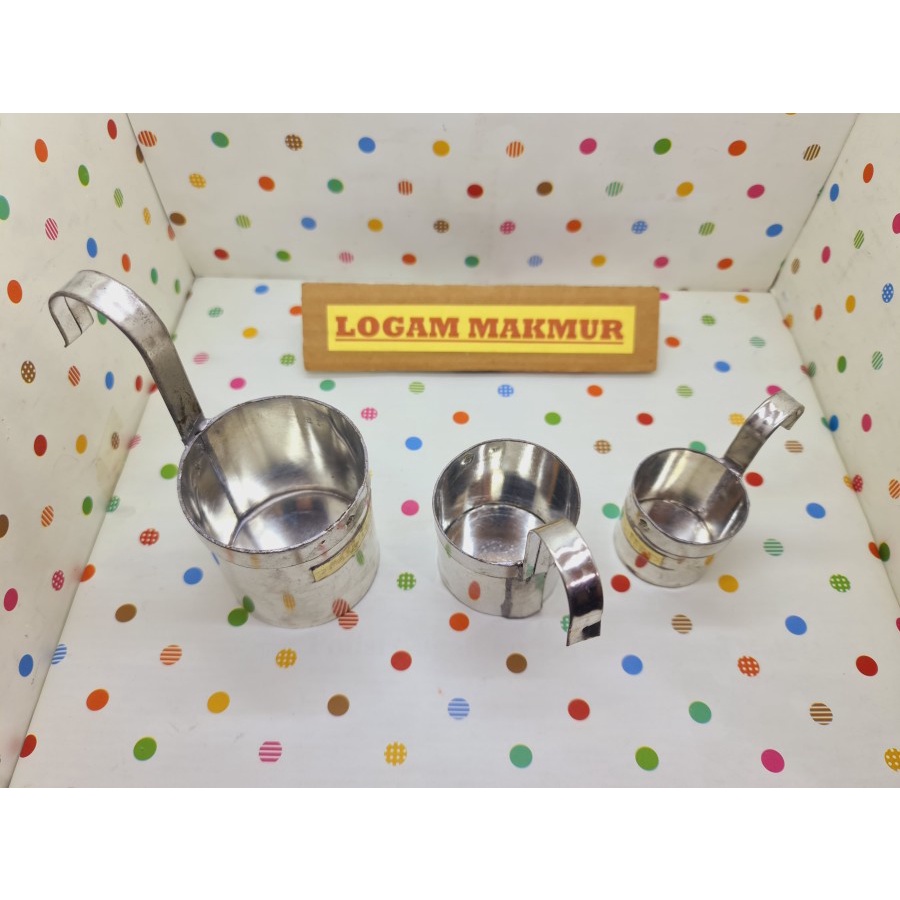 Jual [FLASH SALE] 1 SET 3 PC - CANTING MINYAK KECIL UKURAN DESILITER ...