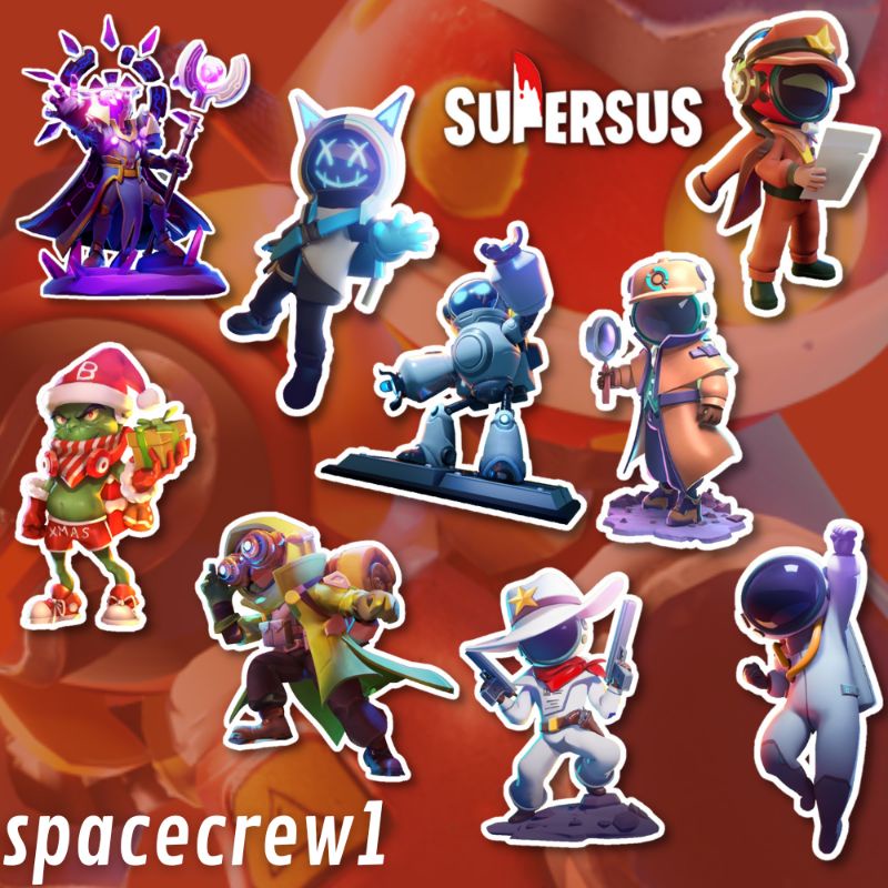 Jual STICKER PACK SUPERSUS (WATERPROOF) (BACA DESKRIPSI!) | Shopee ...