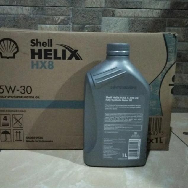 Jual Shell Helix HX8 Fully Synthetic Motor Oil Original | Shopee Indonesia