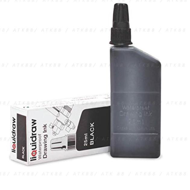 Jual Rotring Drawing Ink / Refill Tinta hitam Rapido dan Isograph ...