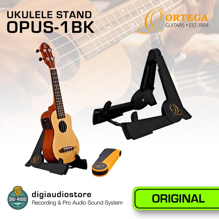 Supporto Per Ukulele Ortega OPUS-1BK - Pieghevole E Leggero In Plastica