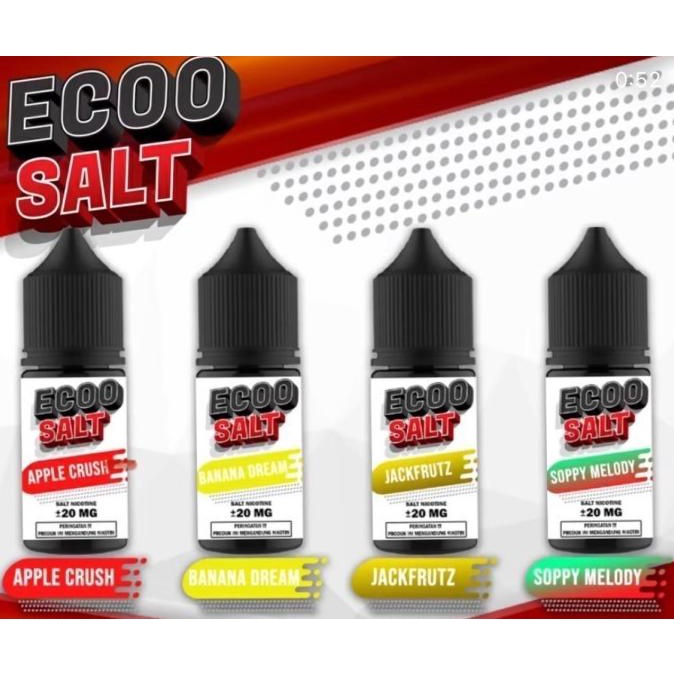 Jual TERBARU Ecoo Salt Soppy Melody Salt Nic 30ML by Vape Revolution ...