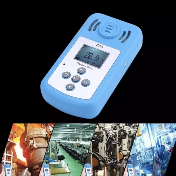 Jual Kual Kxl-803 Mini Oxygen Meter Portable O2 Concentration Detector ...