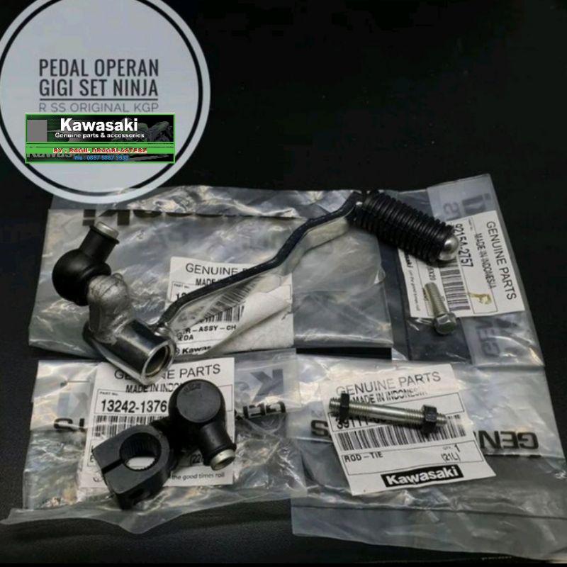 Jual pedal gigi set new ninja rr old ninja r ninja ss original | Shopee ...