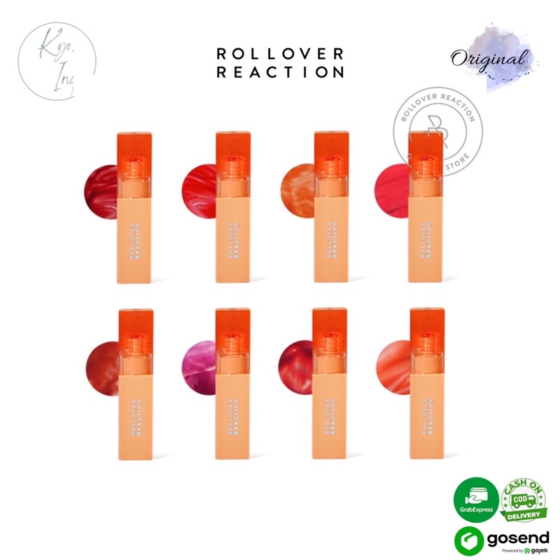 Jual Rollover Reaction Lip and Cheek Tint Vegan Hydrating Lip Tint