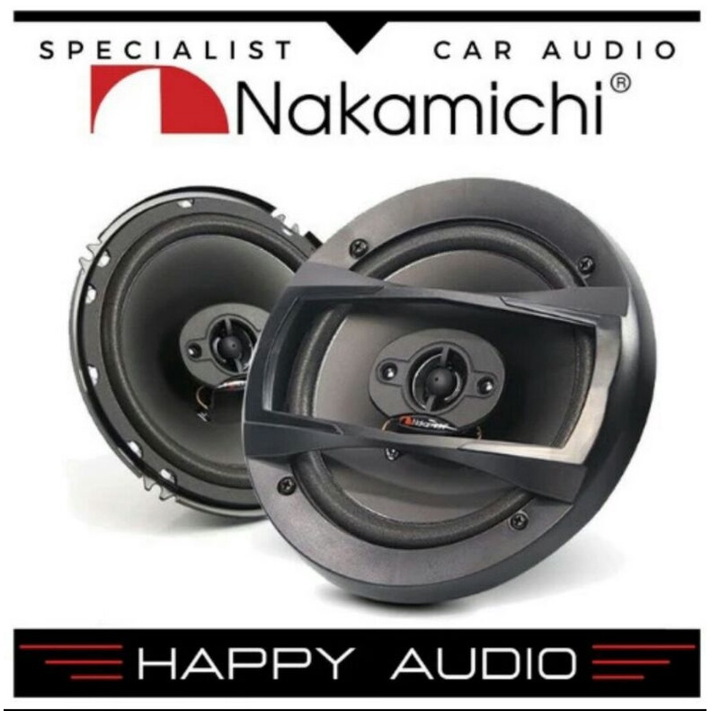 Jual Speaker coaxial nakamichi NSE 1618 / nakamichi NSF 623 6.5 inch ...