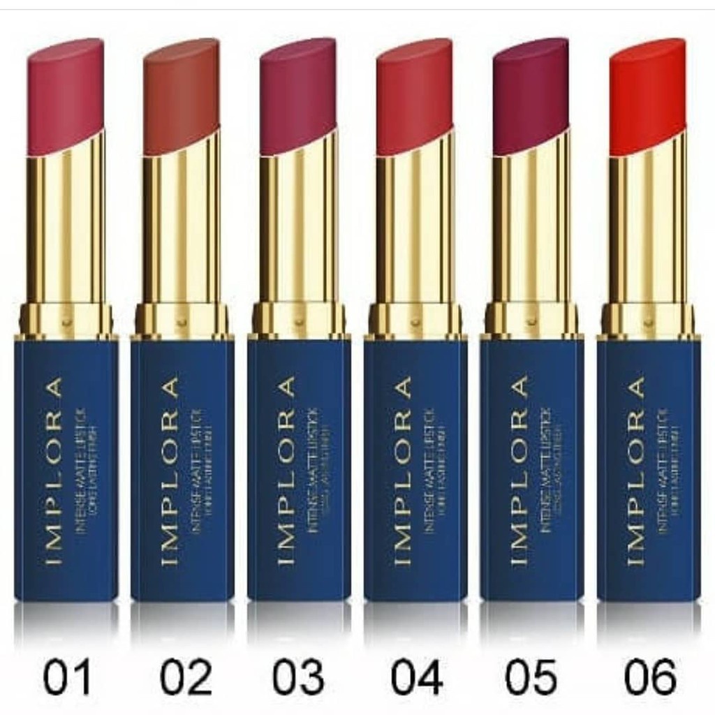 Jual IMPLORA Intense Matte Lipstick / Implora intensif lipstik ...