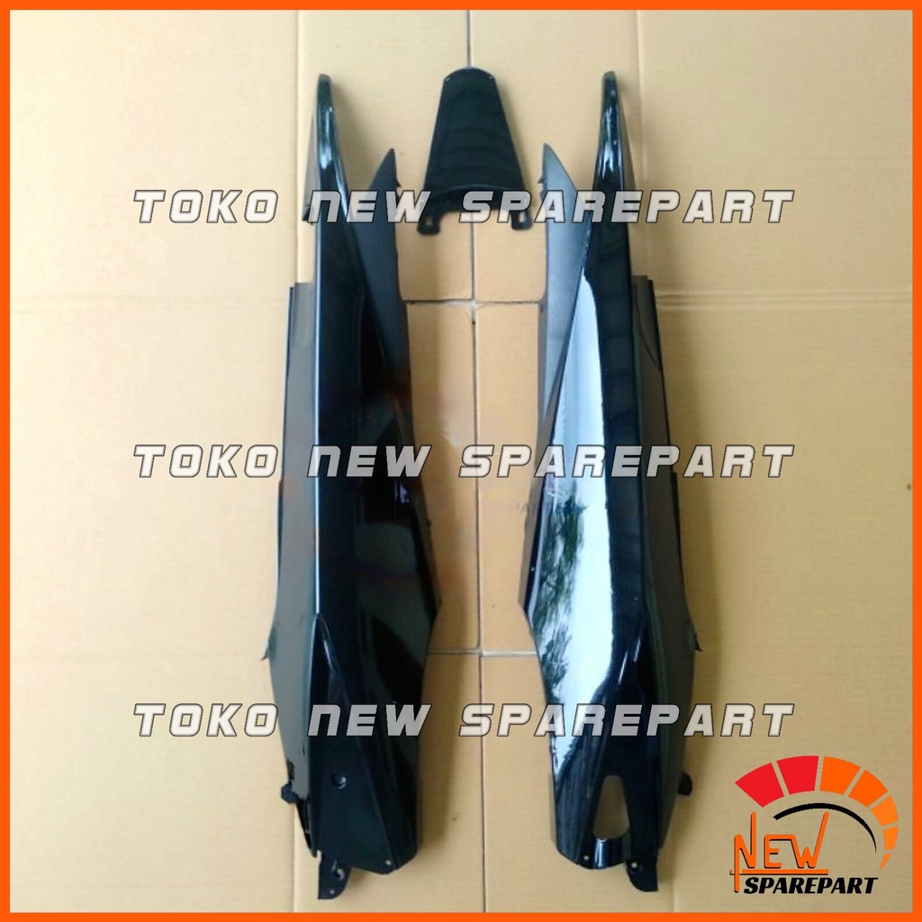 Jual BODY BELAKANG YAMAHA JUPITER MX 135 LAMA / MX OLD HITAM Shopee