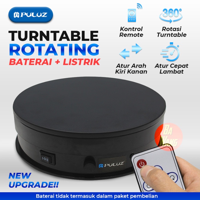 Jual Media Player Display Putar Turntable Turn Table Adjust Speed ...