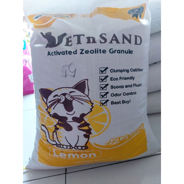 Jual Vetsand Zeolite Pasir Kucing Kg Liter Pasir Gumpal Shopee Indonesia