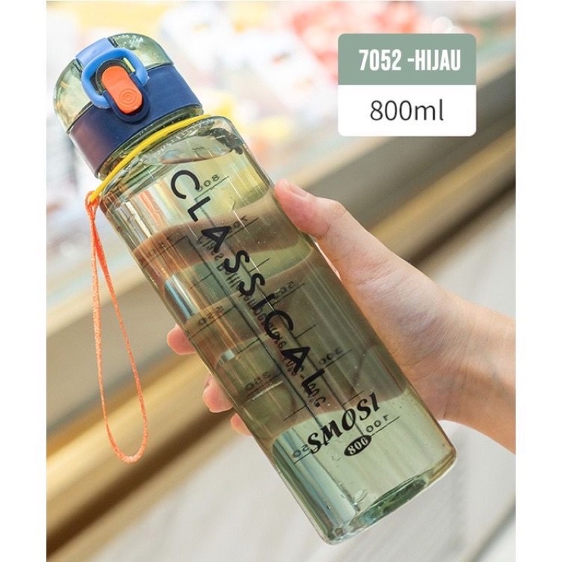 Jual Botol minum Jumbo 2 LITER Motivasi Penanda waktu Tritan Quifit ...