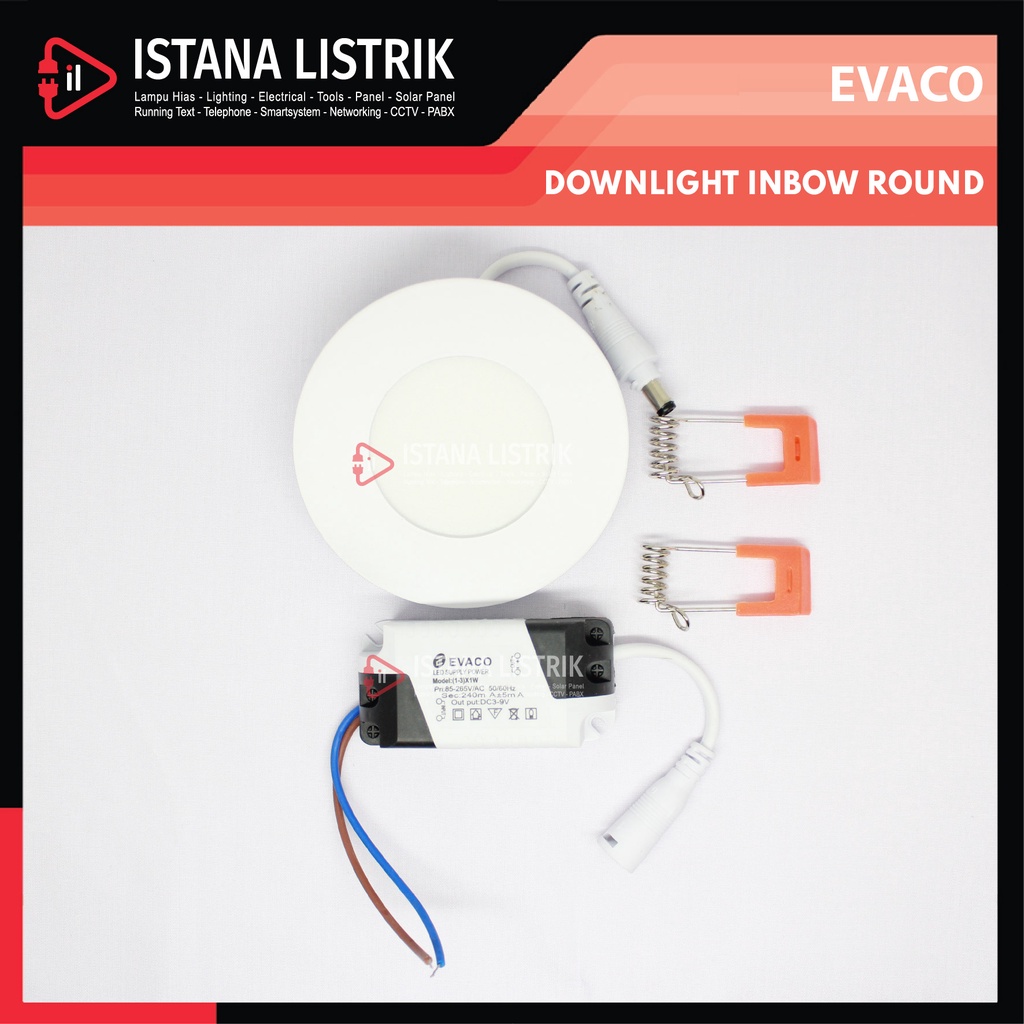 Jual EVACO DOWNLIGHT INBOW / IB 3W | Shopee Indonesia