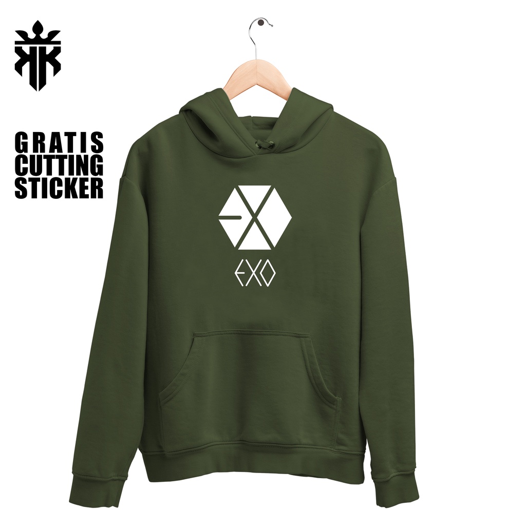 Jual Hoodie EXO K Pop Logo 01 Shopee Indonesia