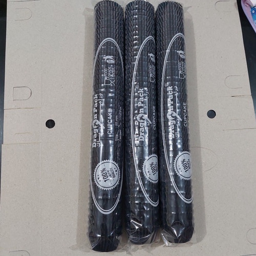 Jual Cup Kertas 5.5 Hitam/ Dragon Pack cake case 5.5/Cup Nastar ...
