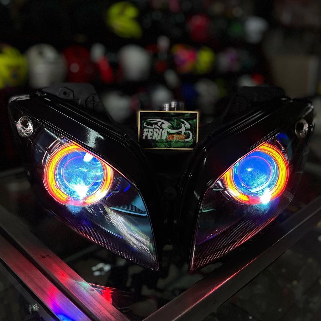 Jual PROYEKTOR PLUS ANGEL EYES FULL SET DENGAN PERUMAHAN YMH R15 V1 V2 ...