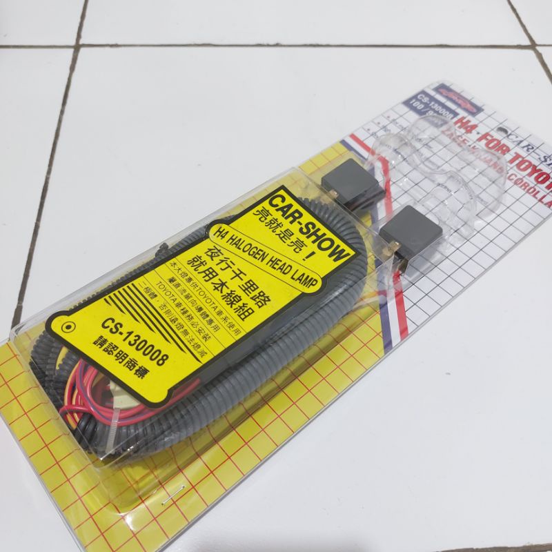 Jual KABEL RELAY LAMPU KAKI 5 TOYOTA KIJANG 5K COROLLA ASLI ORIGINAL