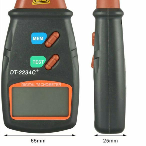 Jual Digital Laser Tachometer RPM Meter Alat Pengukur Kecepatan Putaran ...