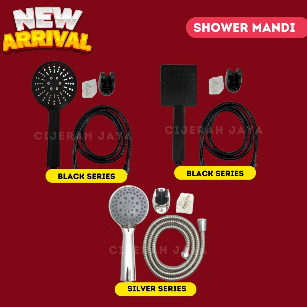 Jual SHOWER MANDI SET KOMPLIT SHOWER + SELANG / HAND SHOWER MANDI MODEL