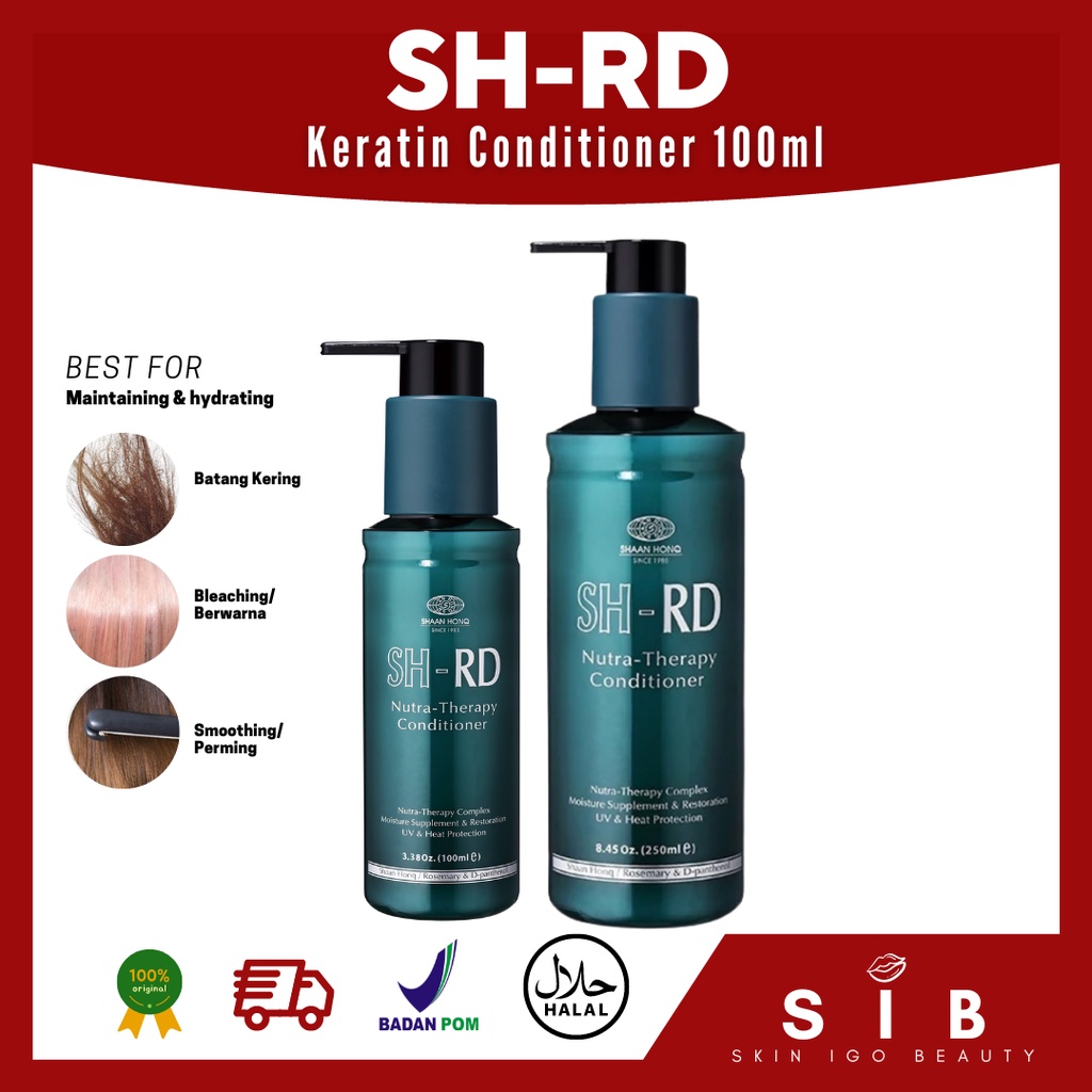 Jual SHRD Keratin Conditioner Perawatan Rambut Kering, Rontok, Rusak ...