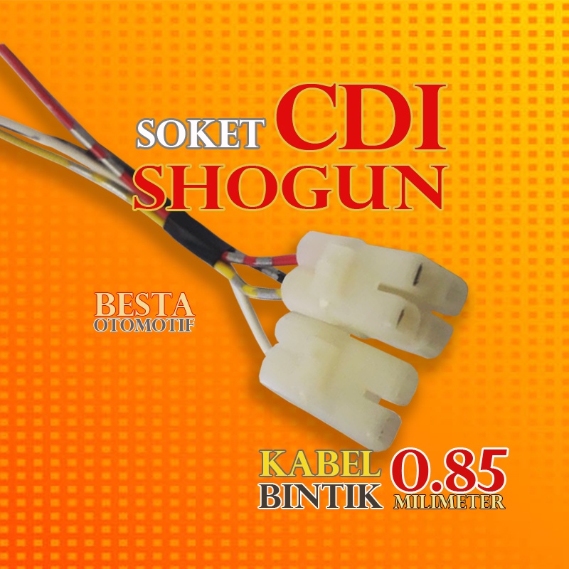 Jual Soket Cdi Shogun Megapro Glpro Pin Kabel Bintik Shopee Indonesia