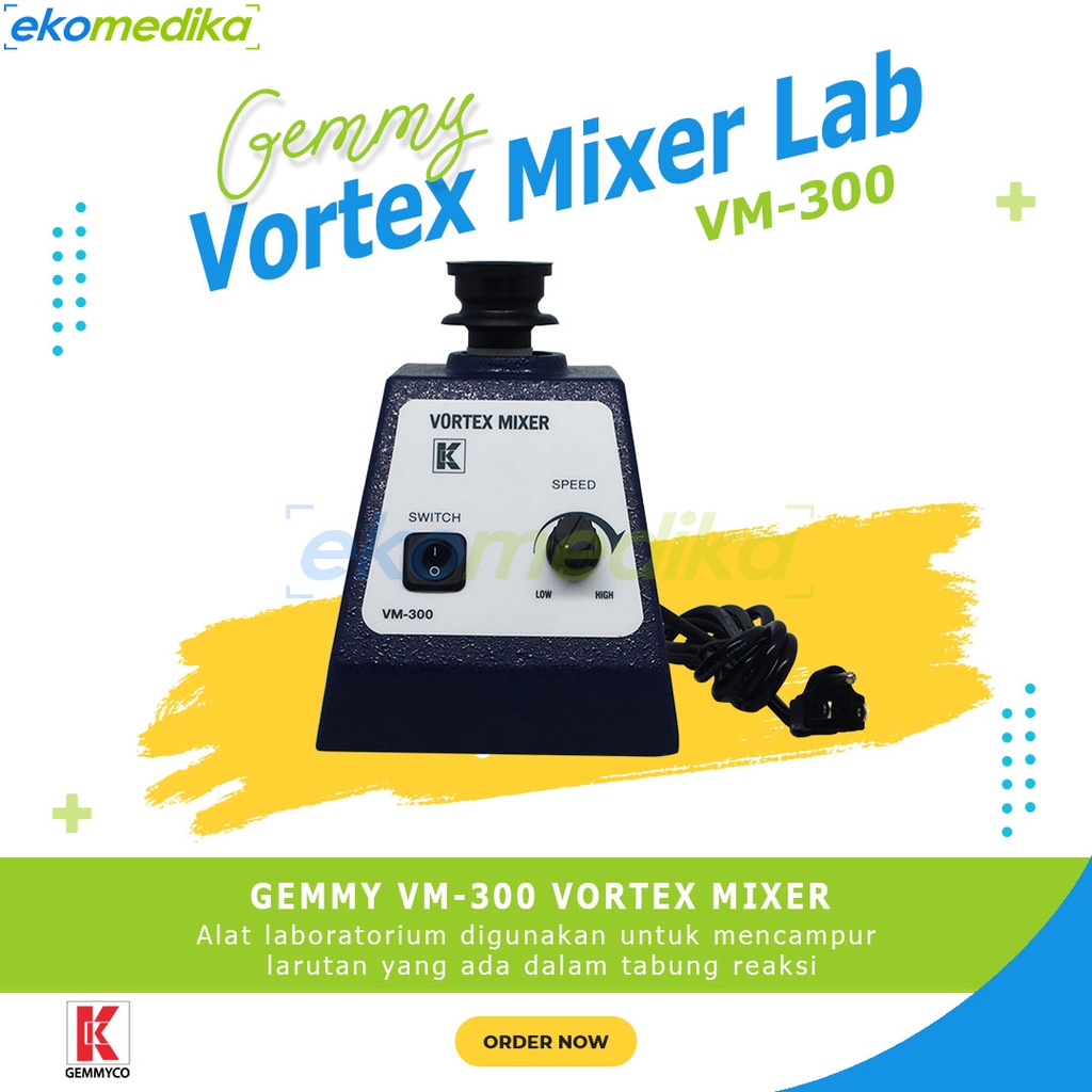 Jual Vortex Mixer GEMMY VM300 Vortex Mixer Taiwan / Mixer Laboratorium VM 300 GEMMY Shopee