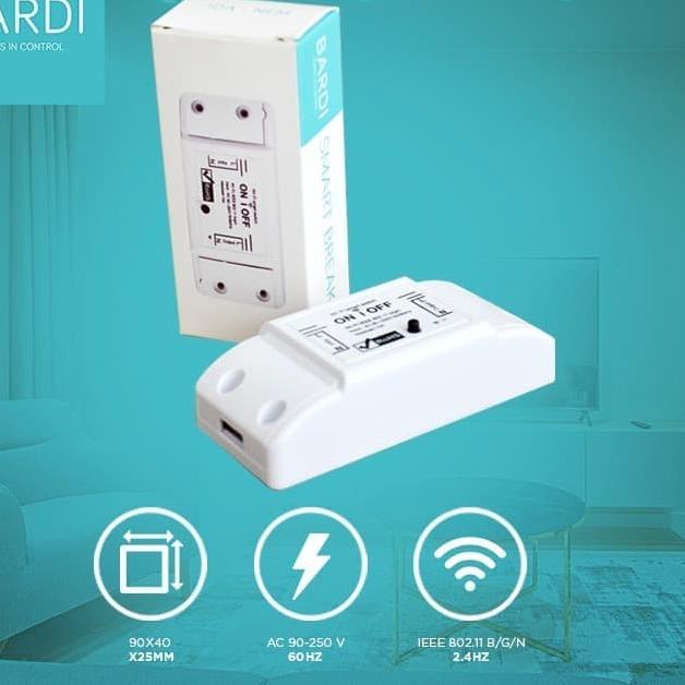 Jual BARDI Smart BREAKER ON OFF Switch Wifi Wireless IoT Home ...