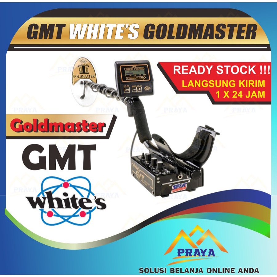 Jual GMT GOLDMASTER GOLD MASTER WHITE'S (METAL DETECTOR LOGAM EMAS