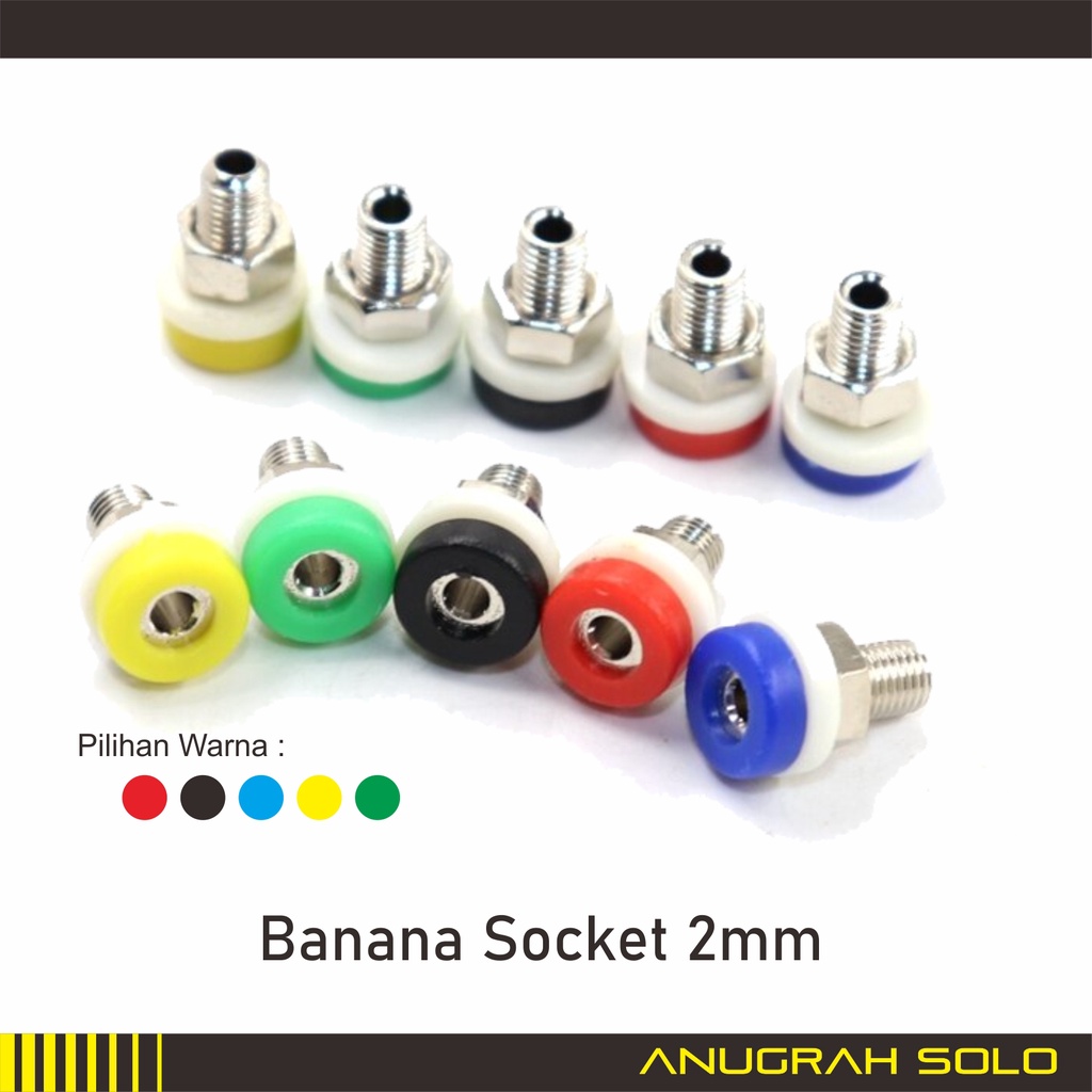 Set 6 Connettori A Banana QUARKZMAN – 2mm Spina E 4mm Jack, 36A, In Rame E ABS, Per Cavi Altoparlanti (Nero/Rosso)