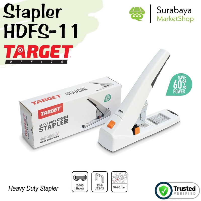 Jual Stapler Target HDFS11 Heavy Duty (Power Saving) Shopee Indonesia