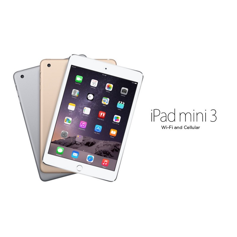 iPad mini 3 Wi-Fi+Cellularモデル 16GB - タブレット