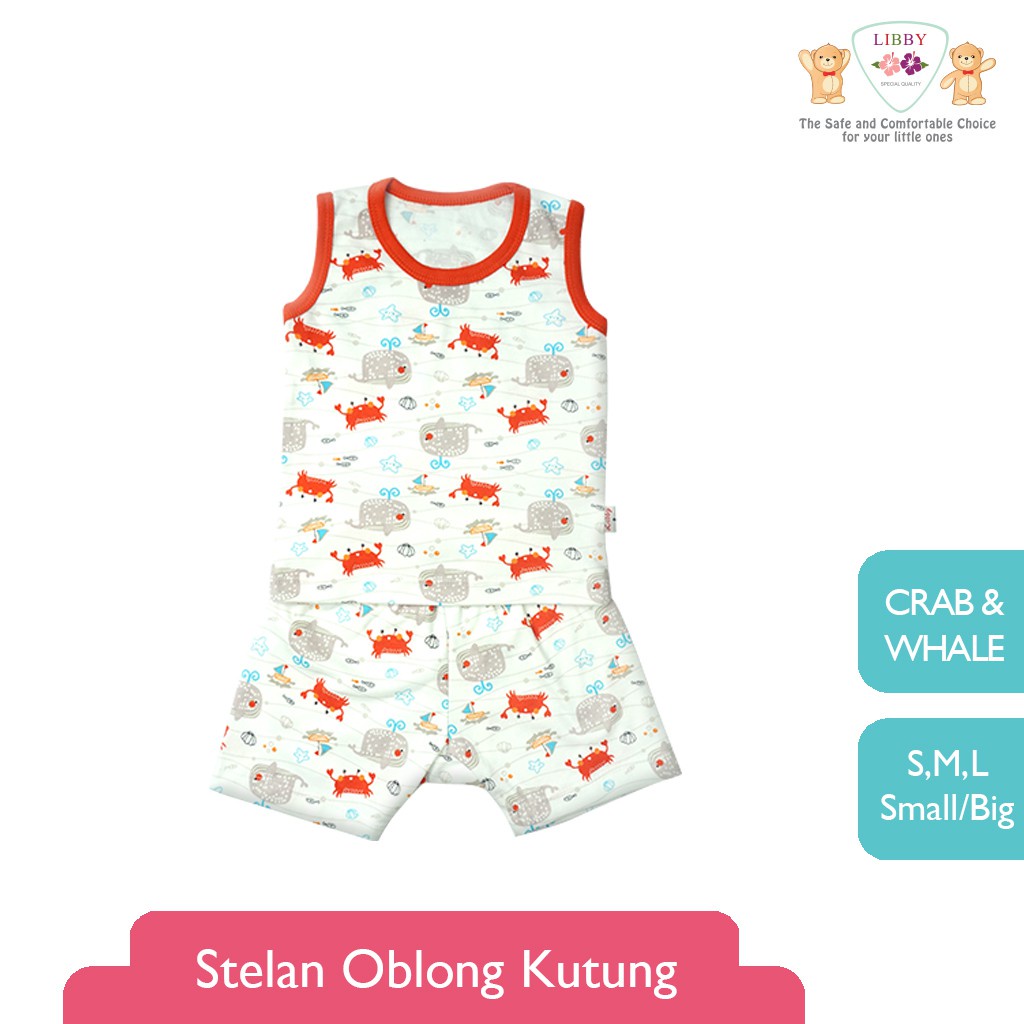 Jual Libby Crab Whale Kutung Set Shopee Indonesia