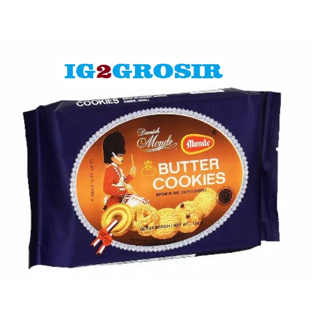 Jual Monde Butter Cookies 150gr Shopee Indonesia