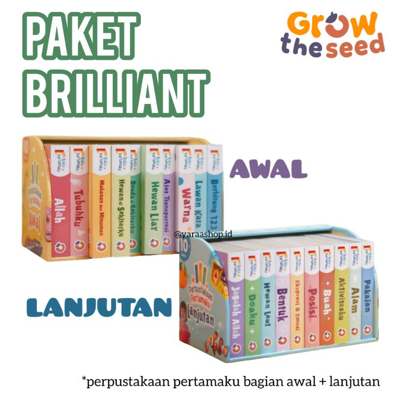 Jual [NEW BOOKS] BEST SELLER! | Mini Board Book | Grow The Seed ...