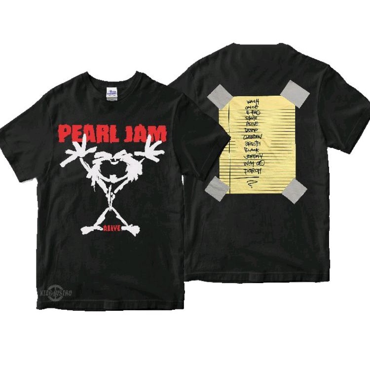 Pearl Jam Official 'Choices' T-Shirt – Black, New With Tags