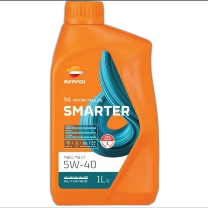 Jual Repsol Premium Starter Smarter Matic 5W-40 API SN/JASO MB Full ...