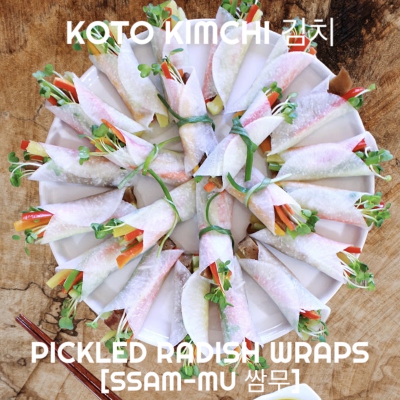 Jual SSAM-MU. KOREAN PICKLED RADISH WRAPS. ACAR LOBAK | Shopee Indonesia
