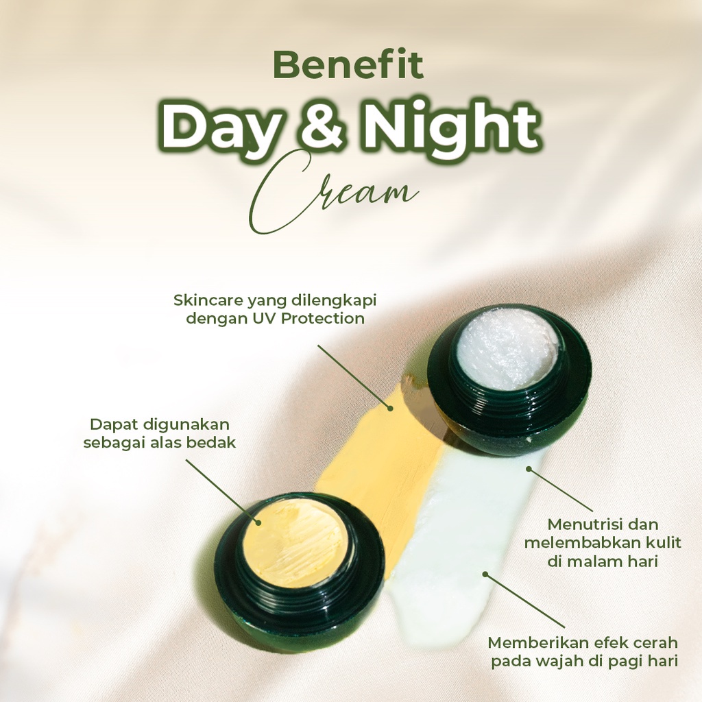 Jual TULL JYE Day & Night Cream (Hijau) Shopee Indonesia