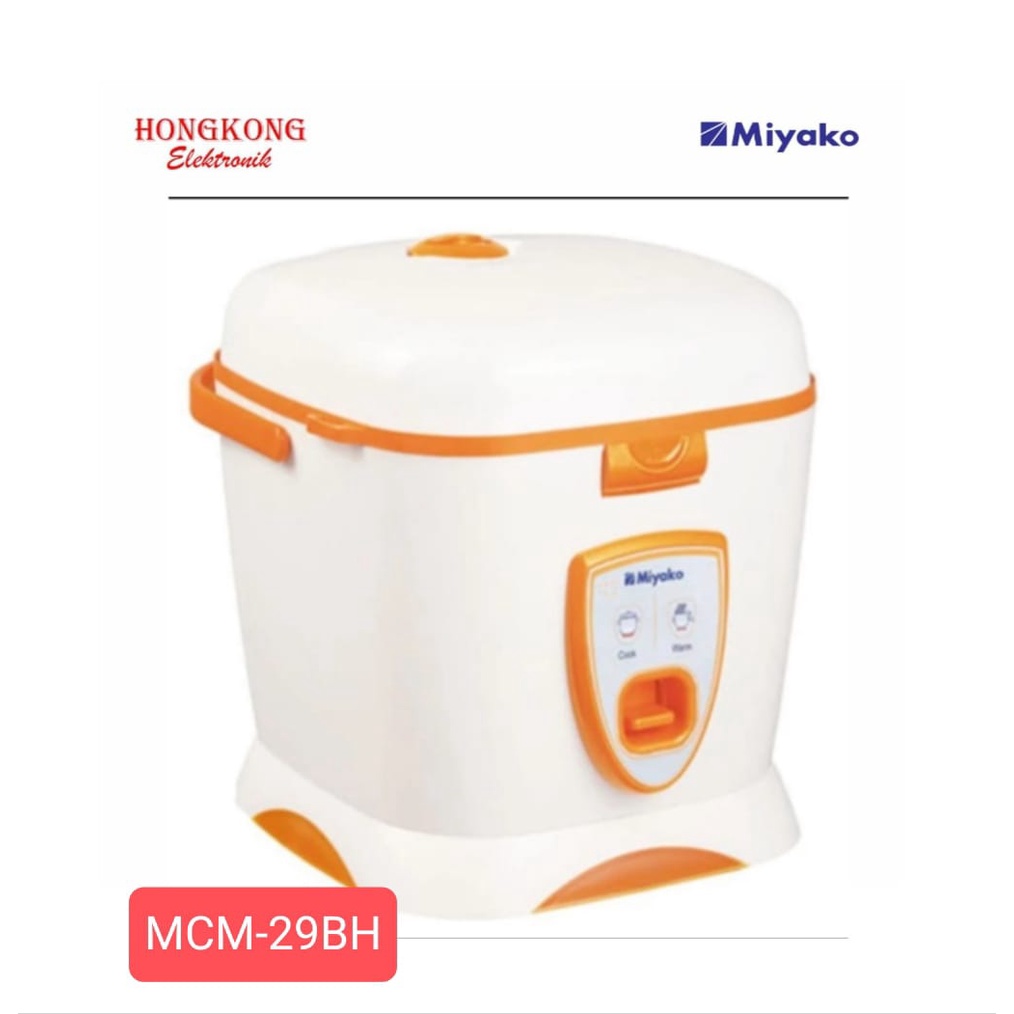 Jual miyako rice cooker 3 in 1 / penanak nasi mcm 29 bh ukuran 1.8 L Shopee Indonesia