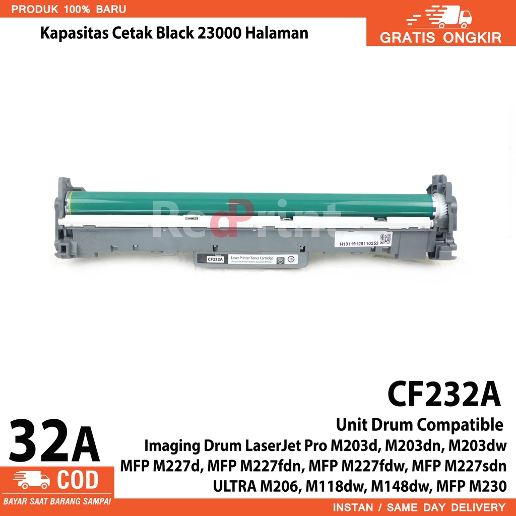 Jual Imaging Drum LaserJet Pro M203, M227 ULTRA M206, M118dw, M148dw