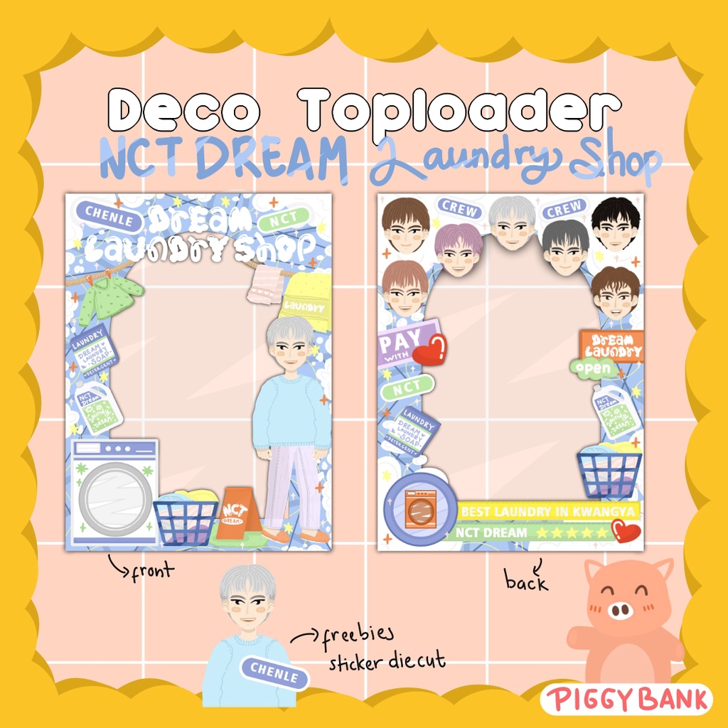 Deco Toploader Sticker