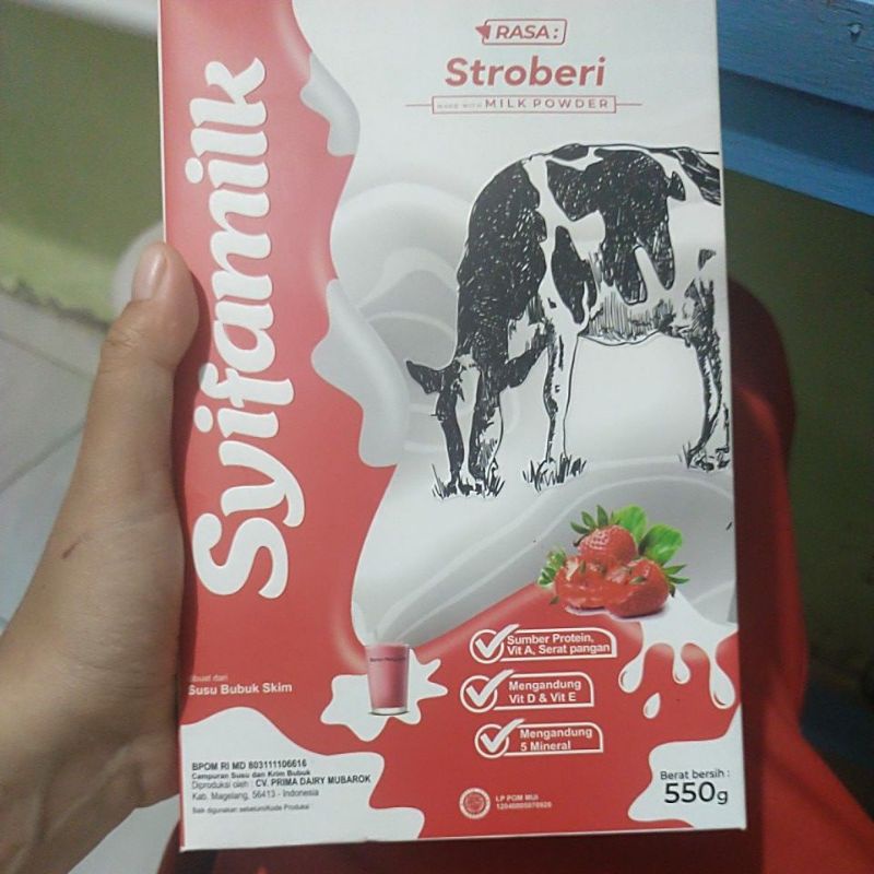 Jual Susu Diet Syifamilk Stroberi 550 Gram Shopee Indonesia 3039