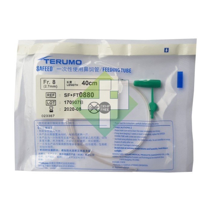 Jual NGT Feeding Tube Terumo / NGT Terumo FR 3 5 8 Pcs Shopee Indonesia