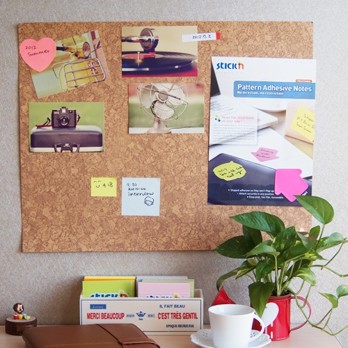 Jual Papan Tulis Stick'N SelfStick Board 23033 (21X29,7Cm) Cork