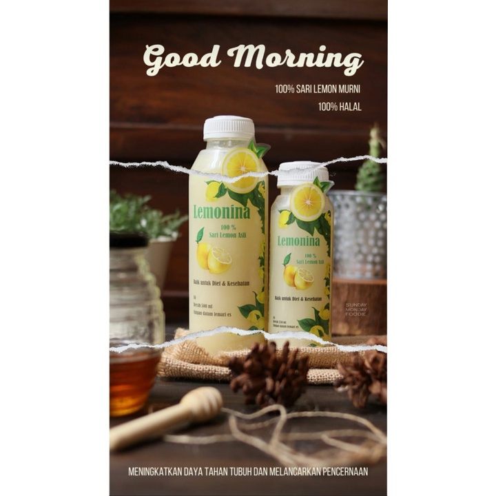 Jual Lemonina - Lemonade Menjadi Mudah & Mencukupi Kebutuhan Vit C mu ...