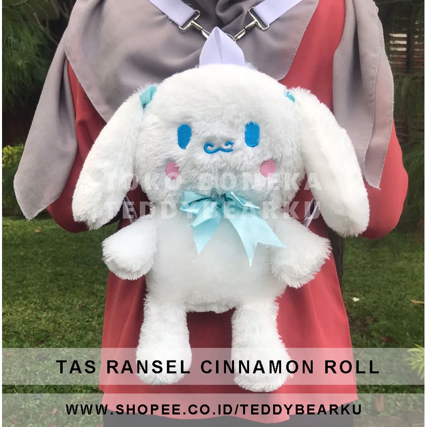 Jual TERMURAH! TAS Ransel CINNAMOROLL Kelinci Bunny / Cinnamonroll