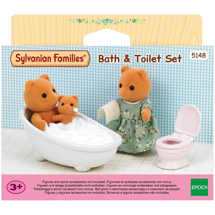 Jual SYLVANIAN FAMILIES BATH & TOILET SET Shopee Indonesia