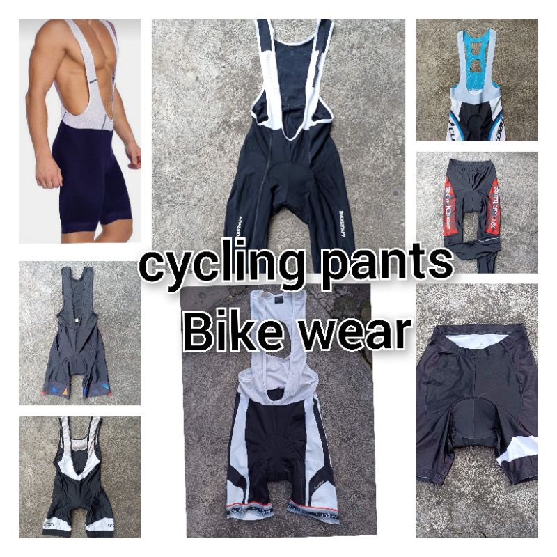 Jual Celana sepeda seperti baru, outfit cycling, bib short, bike pants