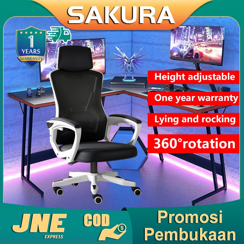 Jual Weyon Sakura Kursi Kantor Minimalis Kursi Belajar Kenyamanan Kursi Angkat Hidraulik Putar