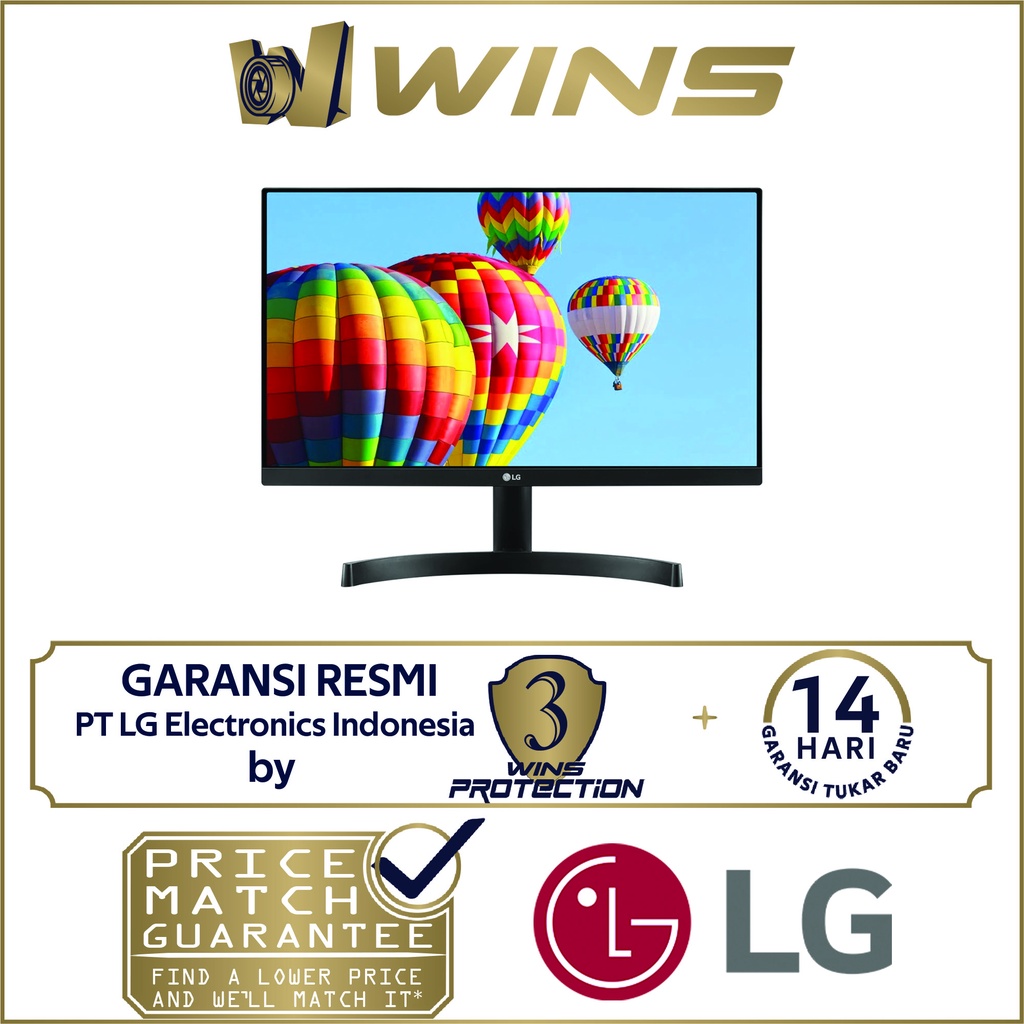 Jual LG 24MK600M-B ATI 23.8" Monitor IPS Full HD Borderless AMD ...